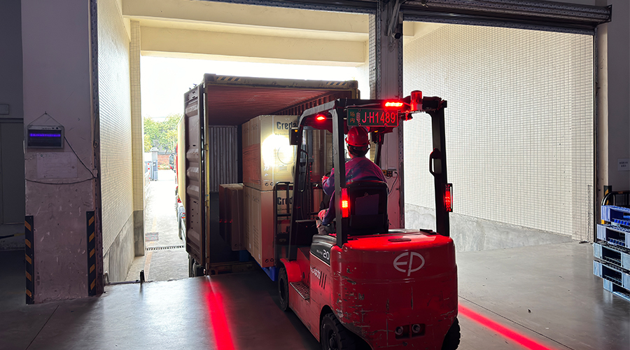 衣物烘干機(jī)出貨英國(guó)，開(kāi)啟合作新篇