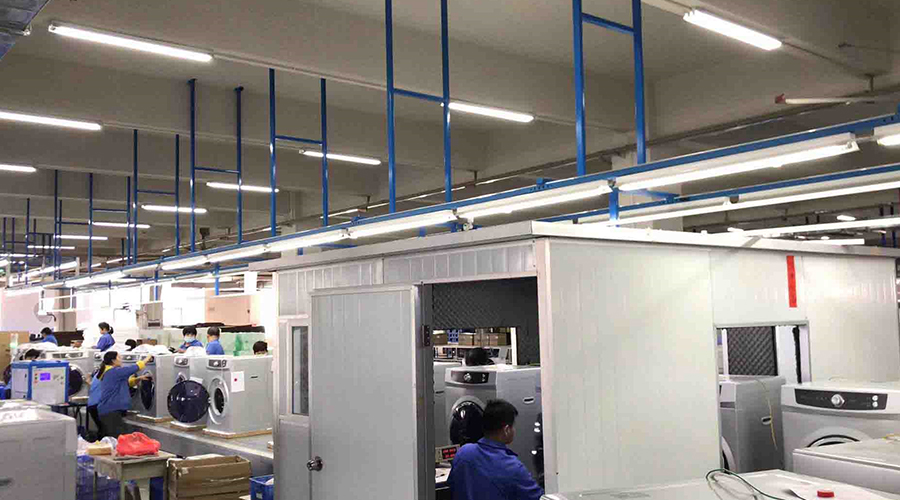 金環(huán)電器如何保證客戶收到的滾筒干衣機(jī)運(yùn)行時(shí)無(wú)異響？