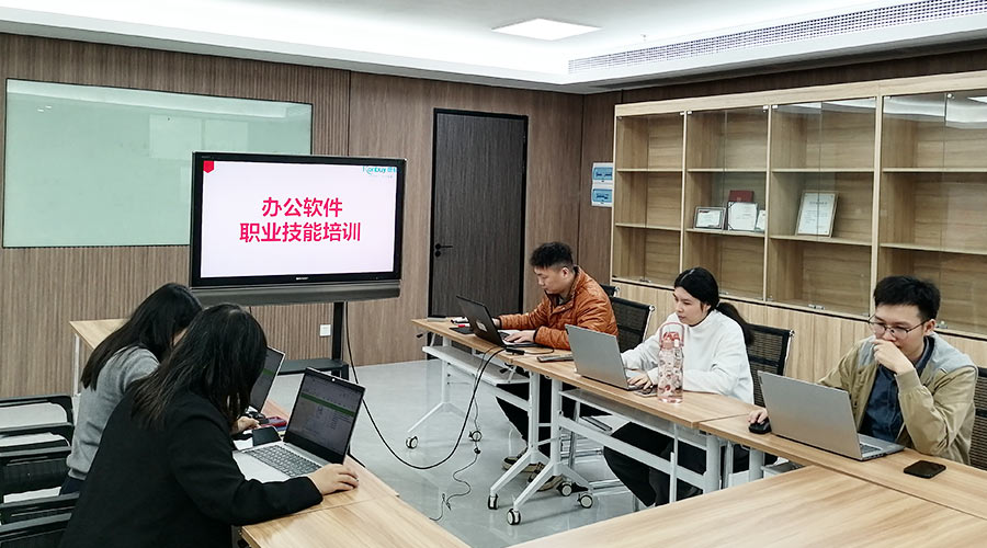 提技能  促工作！金環(huán)電器銷售部開展辦公軟件技能培訓(xùn)