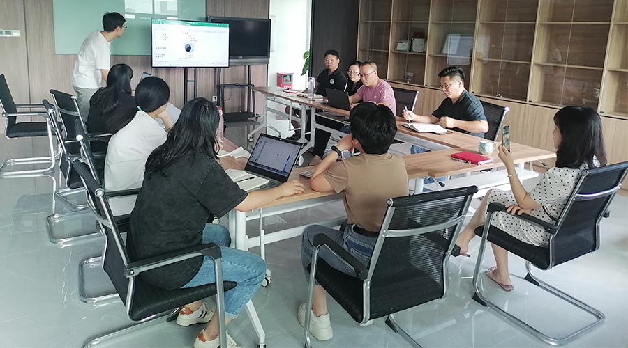 勤練“內功”！金環(huán)電器銷售部門開展產品知識培訓