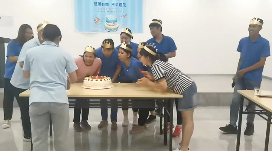 金環(huán)電器6月份員工生日會(huì)  美好如約而至！