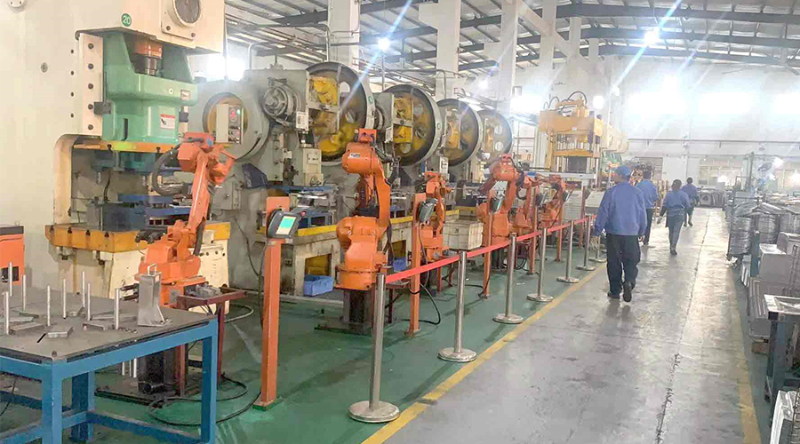 揭秘金環(huán)電器滾筒干衣機(jī)沖壓自動(dòng)化生產(chǎn)是如何進(jìn)行的？