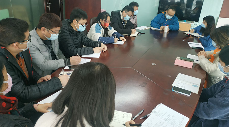 開工大吉！金環(huán)電器組織銷售部門召開動員大會