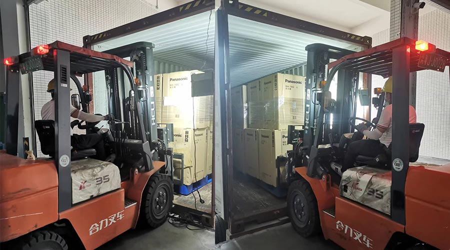 趕進度加油干！ 迅速完成松下客戶的衣物烘干機出貨