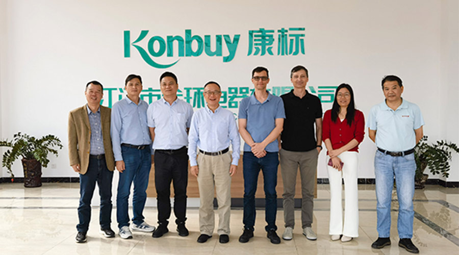 新項目對接！客戶伊萊克斯親臨金環(huán)電器參觀指導