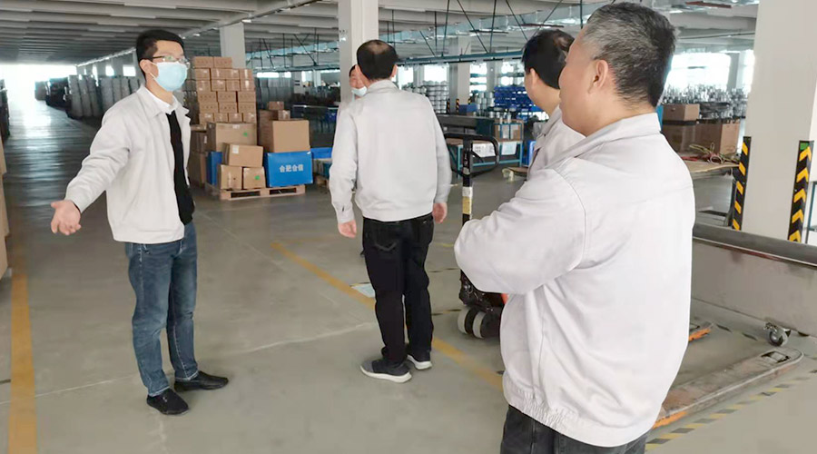 查隱患 防事故！金環(huán)電器領(lǐng)導(dǎo)開展節(jié)前安全檢查